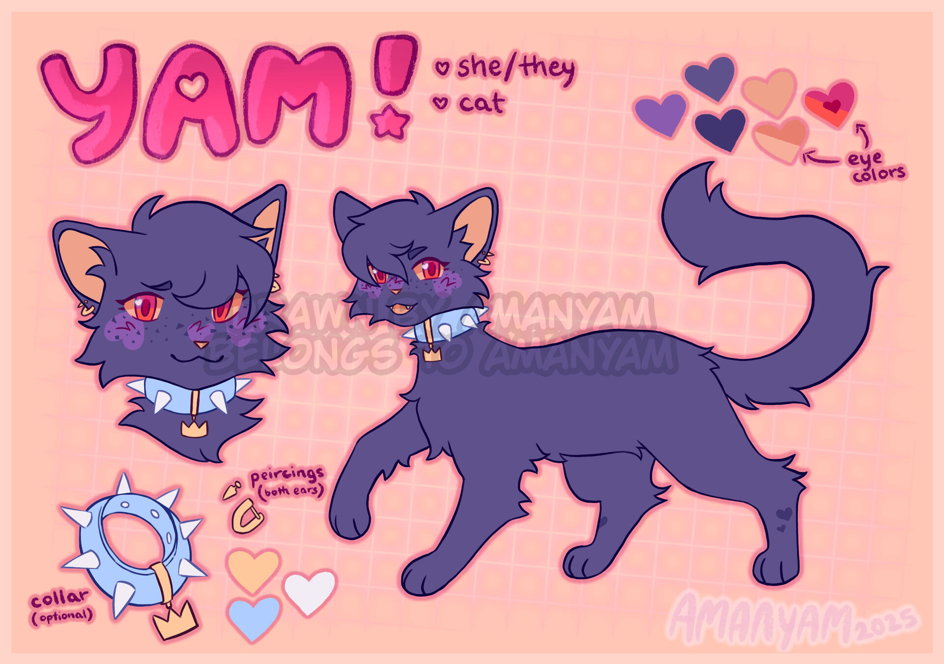 reference sheet with custom design (50 USD)