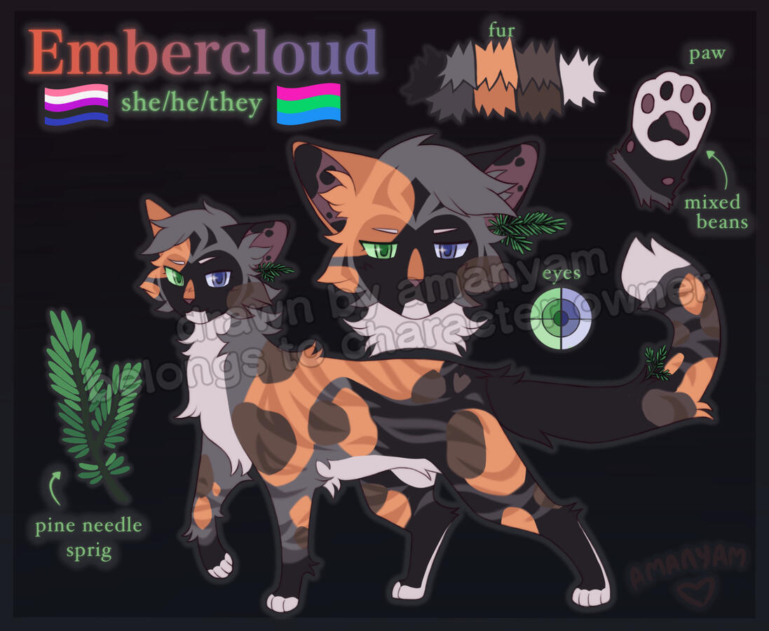 reference sheet with custom design (50 USD)